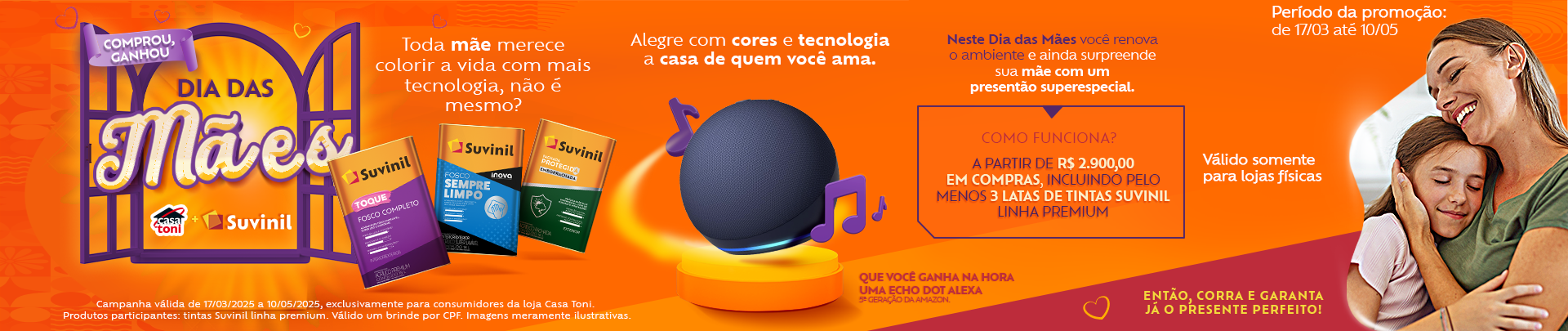 Suvinil Dia das Mães [ativo]